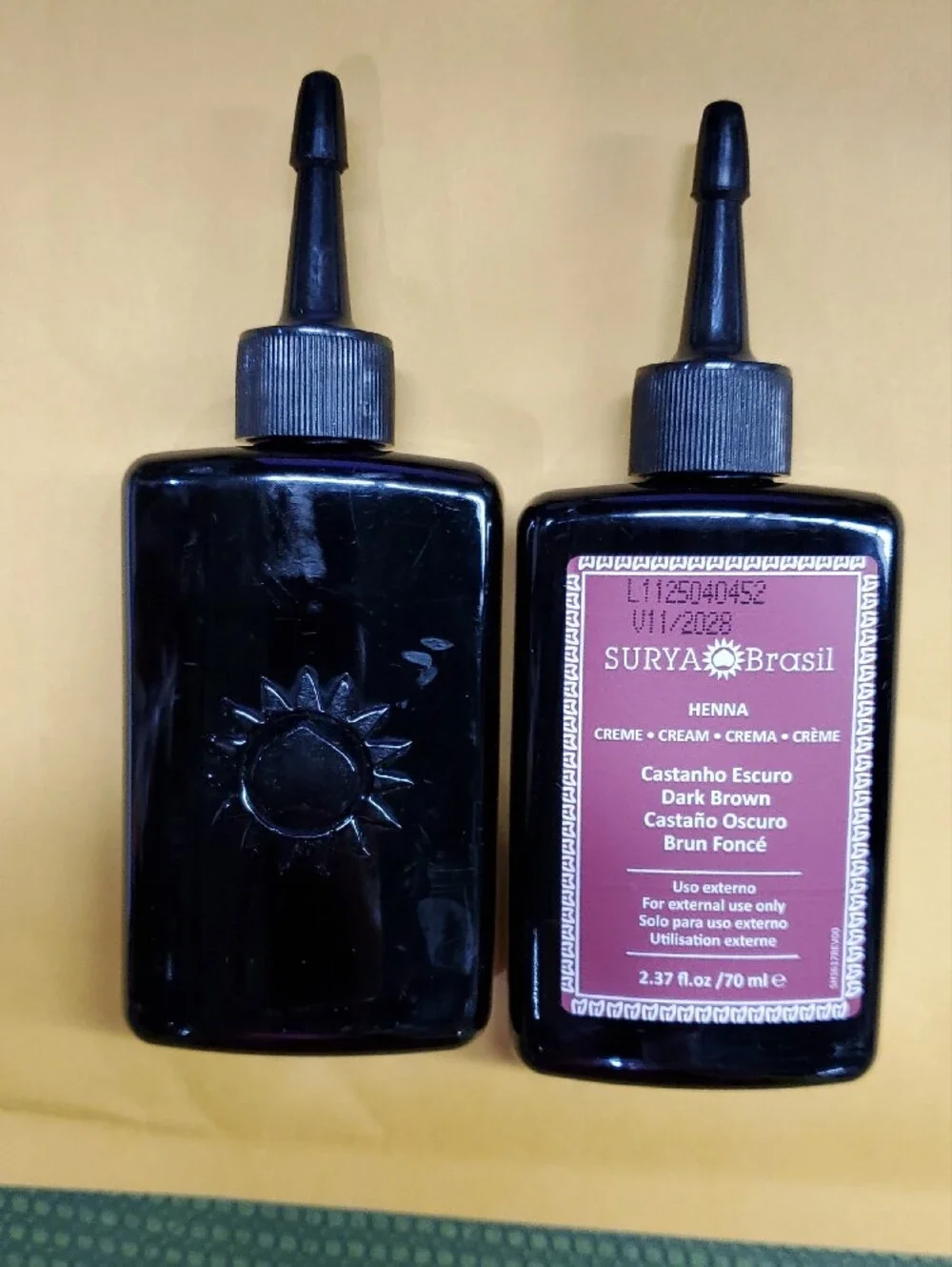 Henna Cream Hair Color - Dark Brown